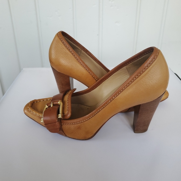 MICHAEL Michael Kors Shoes - Michael Michael Kors Leather Pointy Buckled Toe Loafer